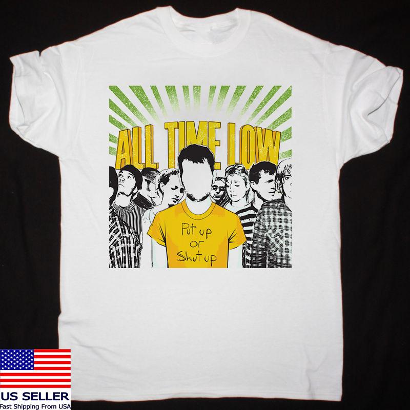 

All Time Low Band Put Up or Shut Up T Shirt Full Size S5XL Unisex T-Shirt XXXL