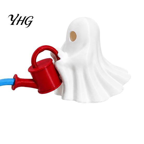 Funny Plant Accessories Cute Ghost Watering Decor, 3D Printed Water Can Figurine, Halloween Potted Stakes Pot Ornament, Spooky Flower Decoration, Gift