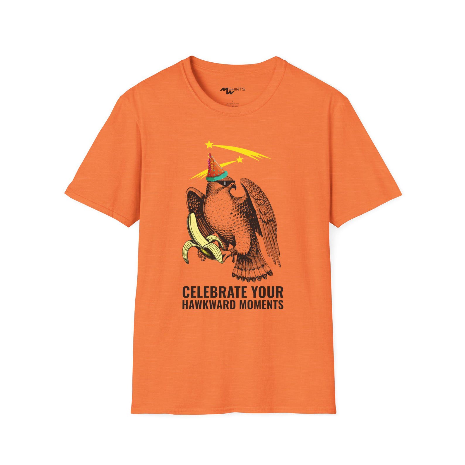 Funny Hawk T-Shirt: Vintage Party Bird Graphic Tee 3XL
