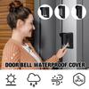 Doorbell Rain Cover Doorbell Covers For Outside Waterproof Weatherproof Wireless Rainproof Cover Door Bell Waterproof Cover