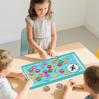 Kinder Lernspielzeug Brettspiele Insektenmeister Farbzuordnung Eltern-Kind Achtsamkeit Form Zahlenübung Interaktives Spielzeug