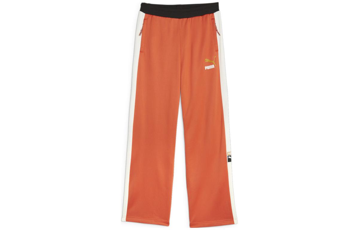 PUMA ESS FORWARD HISTORY Track Pant PT Knitted Sweatpants Men s Orange 621352-39 L