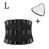 Lumbar Back Belt with Waist Pad Adjustable Breathable Waist Trainer Anti-skid Spine Lumbar Support Belt Lower Back Stress Relief