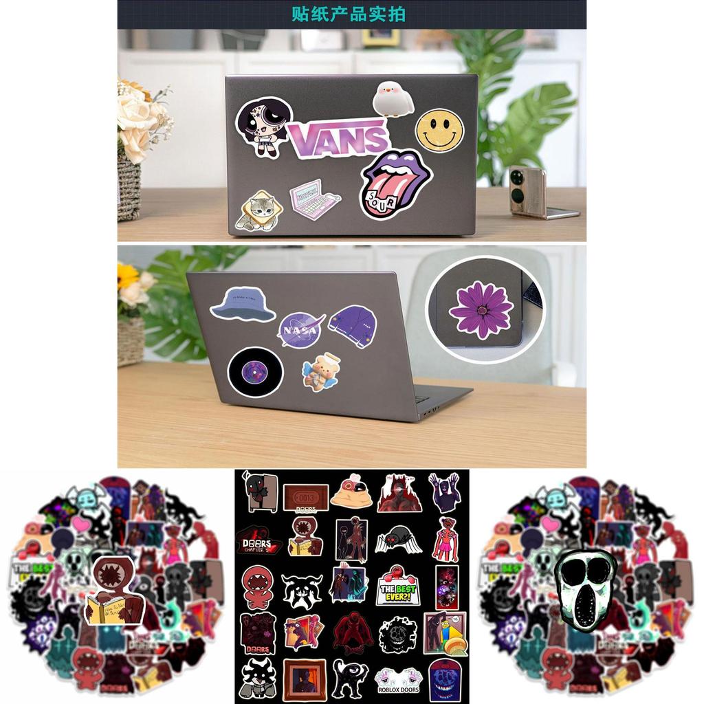 Add Personalized Touch To Your Gadgets With 50pcs Waterproof Roblox Figure Stickers