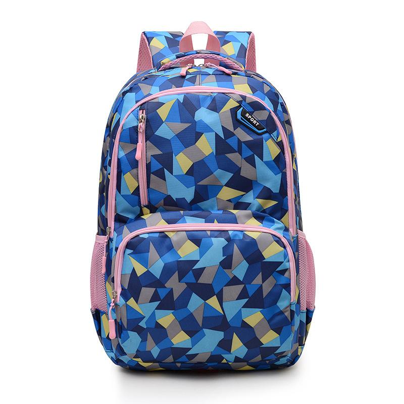 Primary School Student Backpack - Gender-neutral Lightweight Backpack with Dual Shoulder Straps for Reduced Burden
