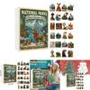 National Parks Advent Calendar Acrylic 24 Piece Set For Christmas Gift And Holiday Decor