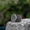 BEIER 2023 Updated Design Stainless Steel Viking Bear Paw Ring Slavic Warding Veles For Men Creativity Gift Wholesale