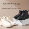 Women's Fashionable Short Ankle Rain Boots with Cotton Velvet Liner - Non-slip, Low Cut, Warm Rubber Shoes