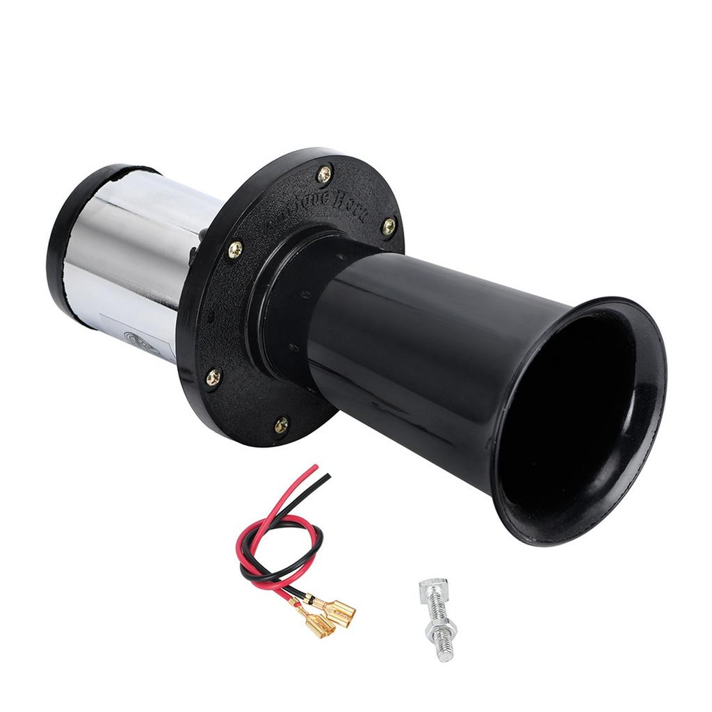 Car Horn Antique Ahooga Klaxon 12V Vintage OO- Classical for Model T Old School Chrome 110DB Motorbike VR-LB03
