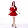 Sexy red sex Christmas costume Halloween stage costume Christmas cosplay costume Christmas party costume $x