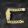 Hip Hop Hipster Diamond Bracelet Cuban Chain Full Diamond Chain Jewelry