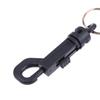 (YY)2Pcs 2026 New Plastic Emergency Whistle Safety Survival Whistle Signaling Whistle With Hook For Outdoor Camping Hiking