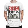System of A Down Band T Shirts Men Pure Cotton Fun TShirt Crewneck  Tee Shirt Short Sleeve Tops Birthday Gift