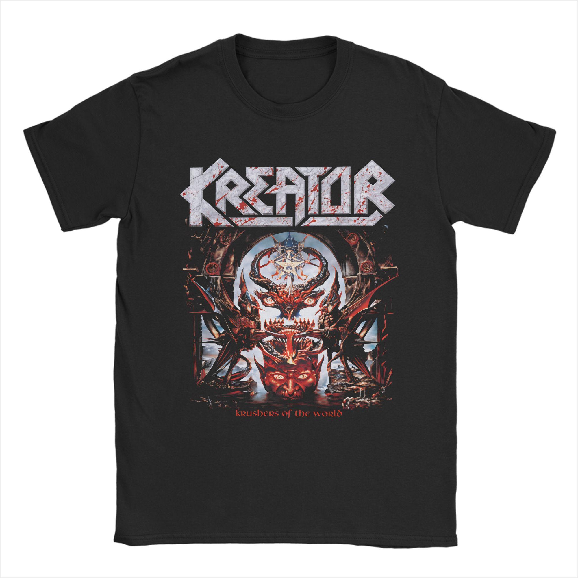 

kreator 2026 tour Apparel Unisex T Shirt 100 Cotton Tee New Arrival Tshirt Clothing 4XL