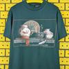 Vintage 1993 3D Emblem Pottery T Shirt Navajo Indian Native American Art Print Tee Size L