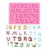 Alphabet Letter Shaped Silicone Molds Fondant Chocolate Mould Cake-Topper Decors