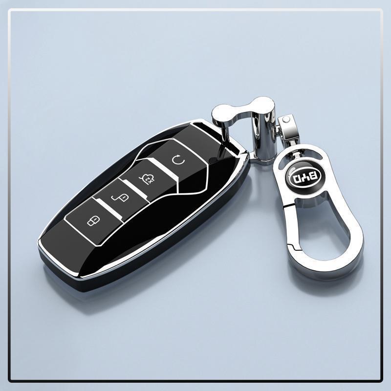 Luxury Personalized Key Case for 2020-2021 Han EV - Full Coverage & Decorative Protection