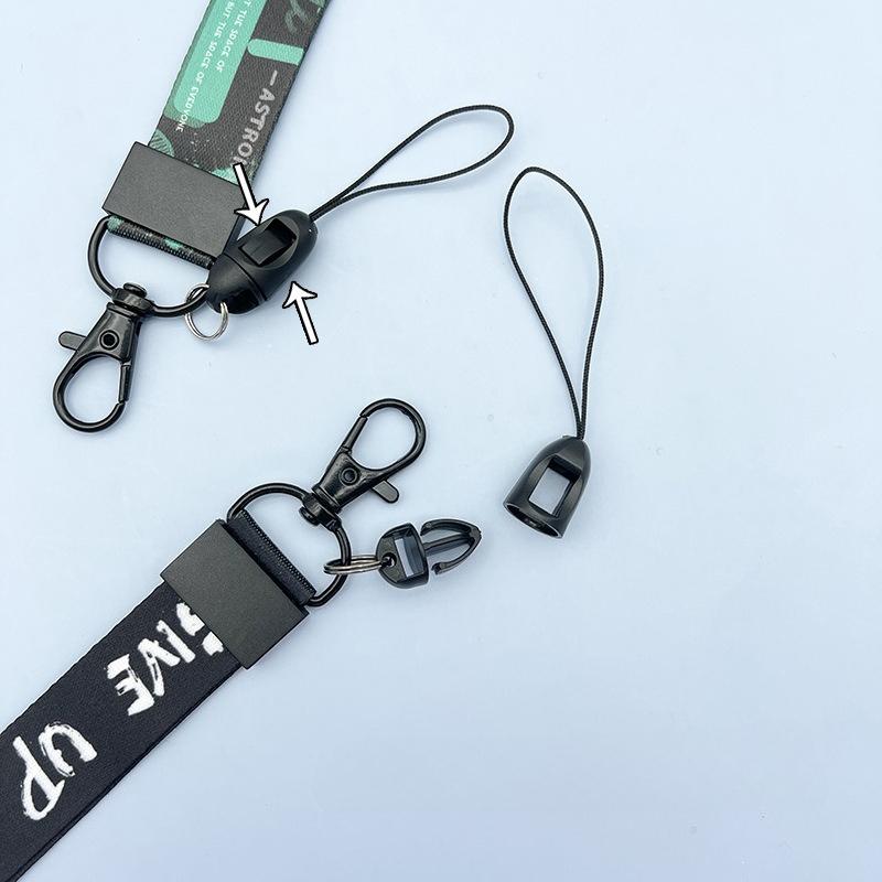 Cute Cartoon Lanyard, Creative Long Rope, Work ID Holder, Neck Strap, Keychain, Anti-lost, Durable Rope Card Accessories