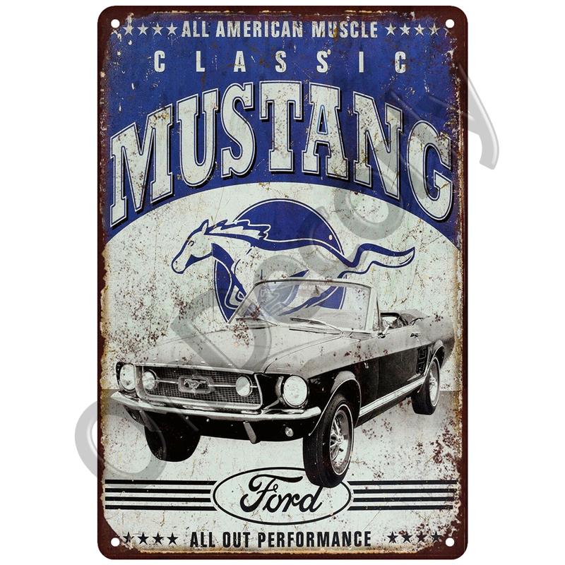 Retro Automarke Metallschild Garage Bar Blechschild Metall Wandplaketten Dekor Vintage Shabby Crafts Blechschild Poster Pin Up Schilder