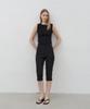 Loteu Slit Capri Pants