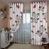 Curtains, Foxes, Zebras, Monkeys, Etc. Tiling Diagram Series Digital Printing High-Density Blackout Curtains