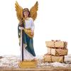 Angel Table Decor Resin Archangel Saint Raphael Statue Festival Supply Christmas Figurine Home Decoration Church Gifts