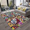 3D Music Cassette Tape Retro Pattern Carpet Rug for Home Living Room Bedroom Sofa Doormat Decor,kids Area Rug Non-slip Floor Mat