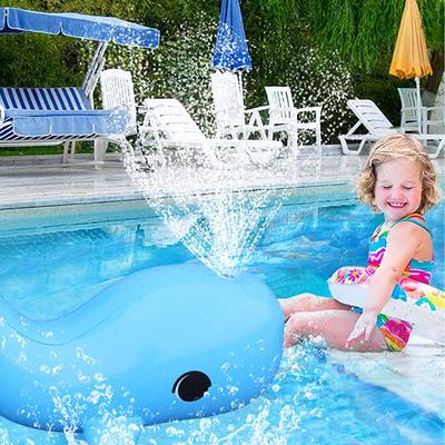 Children Summer Inflatable Sprinkler Toy Outdoor Spray Toy Lawn Water Dolphin Sprinkling Mat For Kid