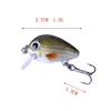 5-teiliges verpacktes Rock-Köder-Set 2,7CM-1,5G Kunstköder - Kleiner fetter simulierter Fisch