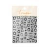 Photo Frame Nail Stickers Non-falling DIY Eye-catching Exquisite Japanese Style Retro Manicure Decals for Female