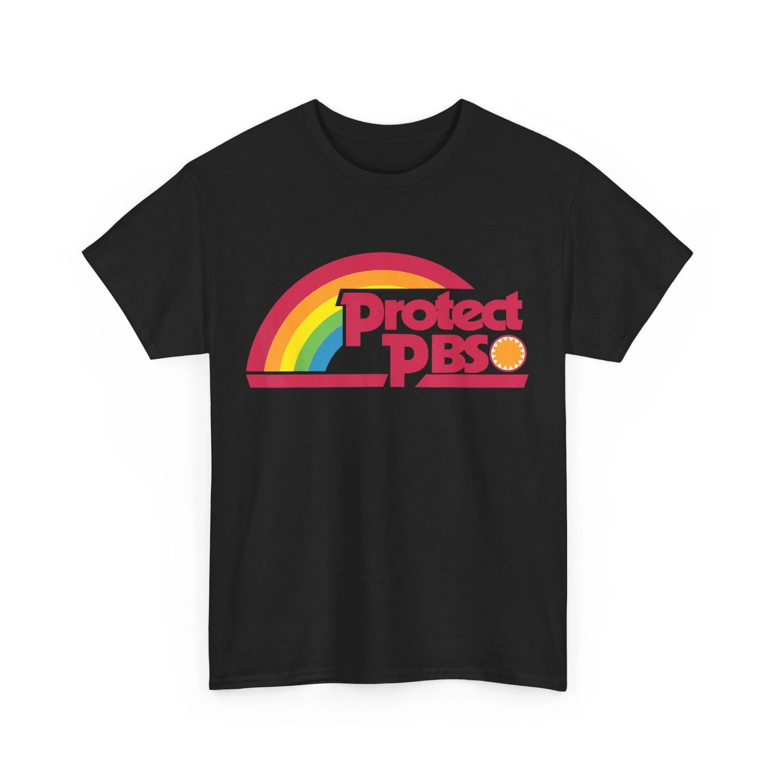 Protect P.B.S T shirt, Save Public Broadcasting Service Shirt L