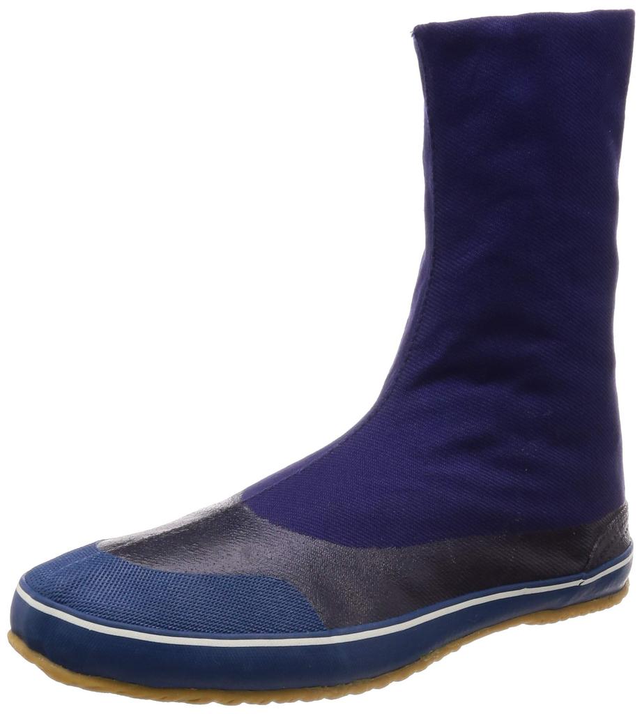 Moonstar Men's/Women's Work Tabi Socks, Mid-Long, Durable, Navy Blue, Size 26.5 Cm, 2E