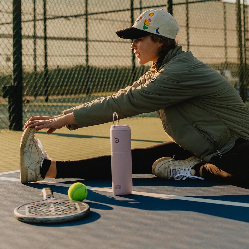 BOTTLE 750ml Water Bottle for Vacuum Stainless Light Pink Kids, Straw-Free Drinking, Insulated, Insulated, Steel, Portable, 0.75L,