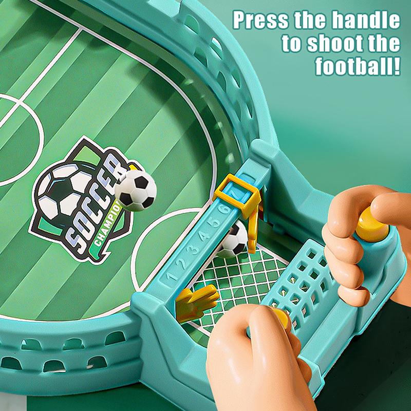 Large Desktop Football Table Children Puzzle Double Competitive Battle Football Board Game Parent-Child Interactive Soccer Games