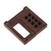 Black Walnut Wooden Paint Empty Box Empty Box 8 Grid 0.5ml Watercolor Paint Palette  Acrylic