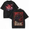 Anime Yu Gi Oh Blue Eyes White Dragon Washed Tshirt Oversized Streetwear Short Sleeve Tees Men Women Clothing Manga Tshirt