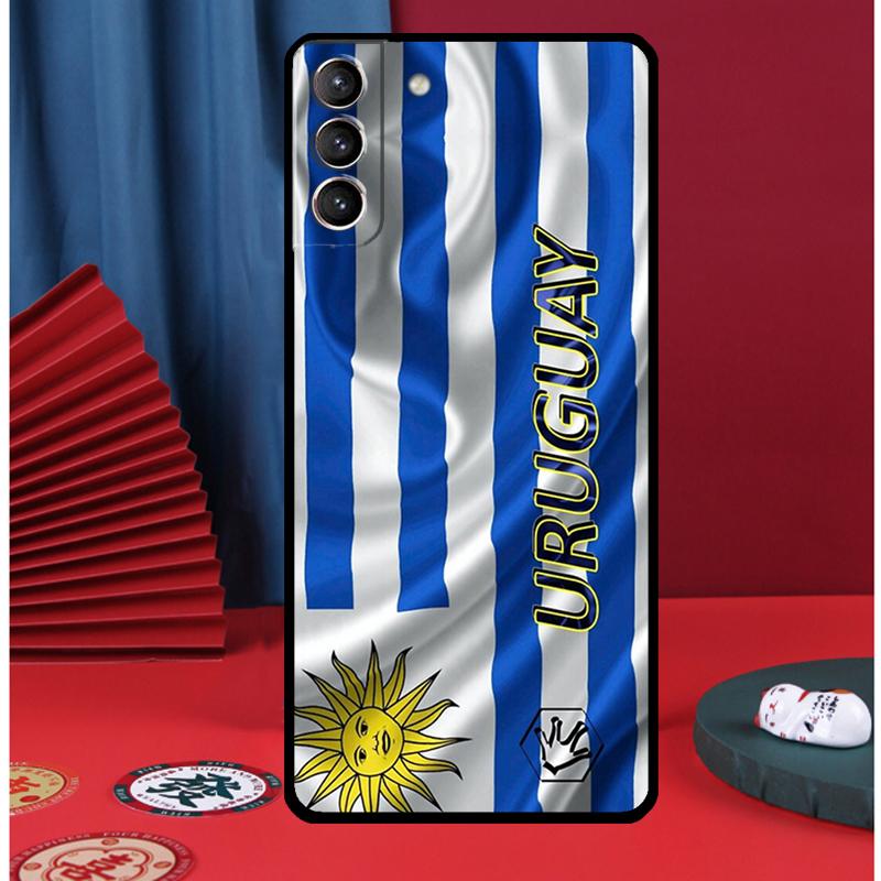 

Uruguay Flag Cover For Samsung Galaxy S21 FE S20 FE S22 S23 Ultra Note 20 Note 10 Plus S9 S10 S22 S23 Plus Case Galaxy S21Ultra
