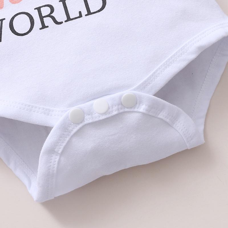 0-18 Monate Neugeborenes Baby Mädchen Kleidung Langarm Strampler Rose Hose mit Mütze & Stirnband Frühling 4-teiliges Outfit Kleinkind Mädchen Kleidung