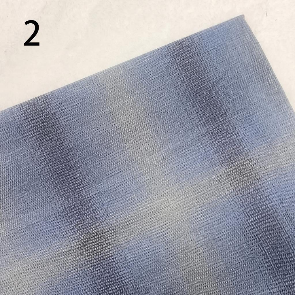 Bargain price yarn-dyed first dye woven cotton plaid brocade patchwork quilt craft fabric cloth DIY stitch sew doll clothes