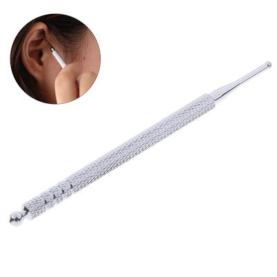 Edelstahl Akupunkturpunkt Sonde Elastische Ohr Sonde Silber Ohr Sonde Stift