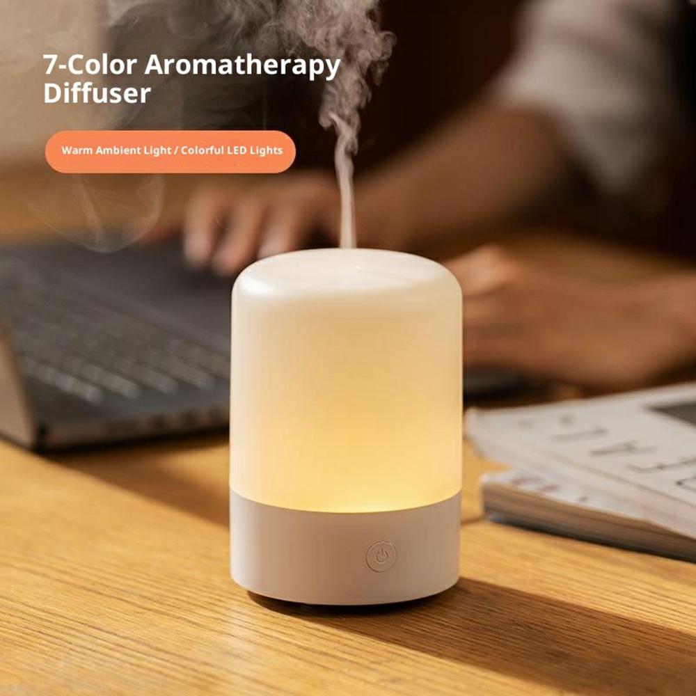 7 Color Aroma Diffuser USB Ultrasonic Humidifier Desktop Essential Oil Scent Machine for Bedroom
