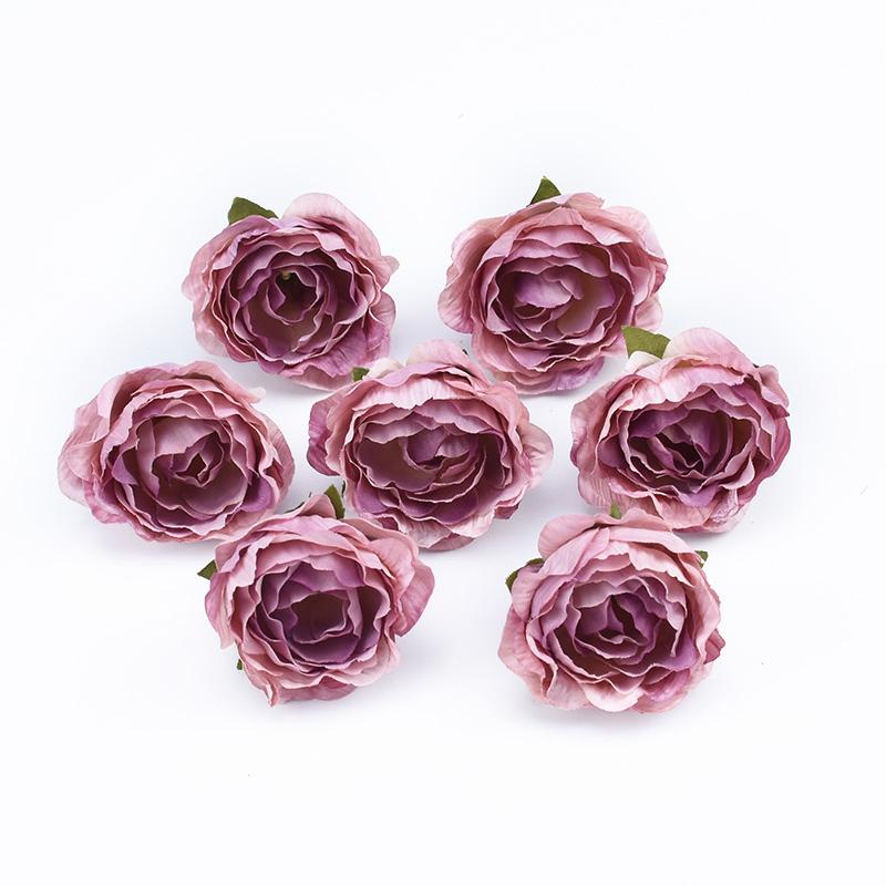 10/30pcs Artificial Flowers Silk Rose peony Wedding bridal bouquet Outdoor Garden Home vase Wreaths Holiday Party Diy gift Decor