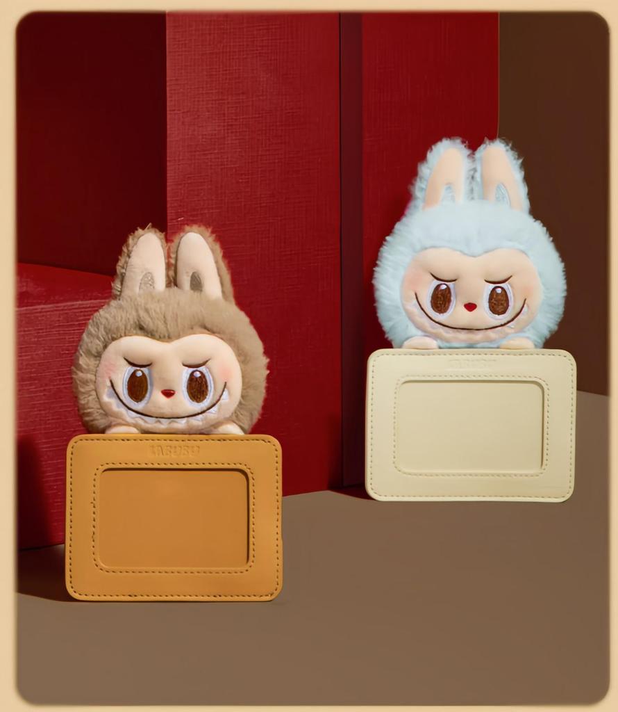 POP MART Shiny Fairy Tale Series Labubu Sparkling Surprise Plush Card Holder Blind Box Single/Full Set of 6