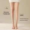 Langsha Thermal Fleece Lined Bare Leg Illusion Tights