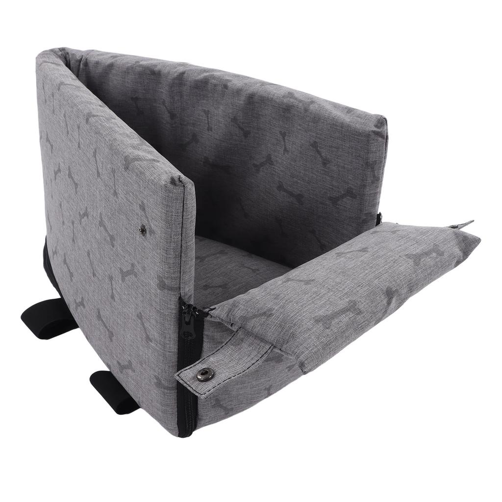 Legowisko dla zwierząt Fotelik samochodowy Wygodny Składany Łatwy do czyszczenia Fotelik samochodowy dla zwierząt z wewnętrzną podkładką dla małych