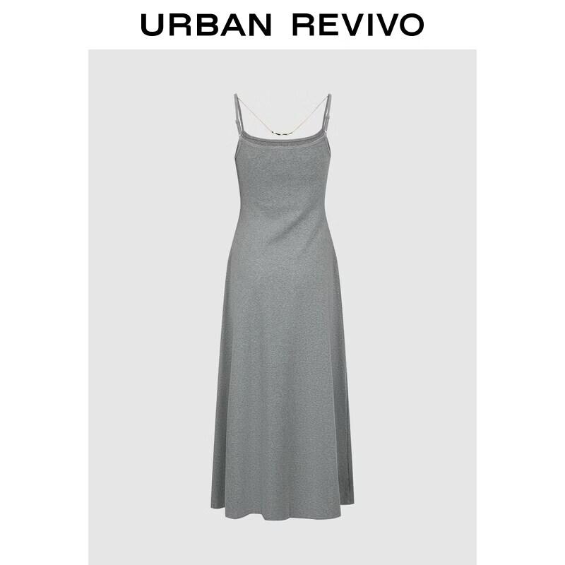 UR2026 Women's Slim-Fit Chain Design Dress