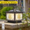 Mifeng Outdoor Solar Pillar Post Light