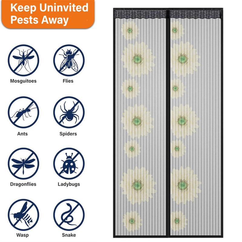 Plasa de tantari magnetica noua de vara, anti bug-uri, perdele pentru usa plasa cu inchidere automata paravan pentru camera de zi dormitor