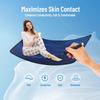 Tear Resistant PU Leather Grounding Mat for Bed with Cord Sleeping Pad Full Body Comfort Indoor Use Durable Grounding Accessory