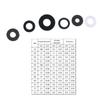 1Set Assorted Cassette Lock Clips Fasteners Belt Pulley Buckle for Tape Recorders PVC Multiple Purpose